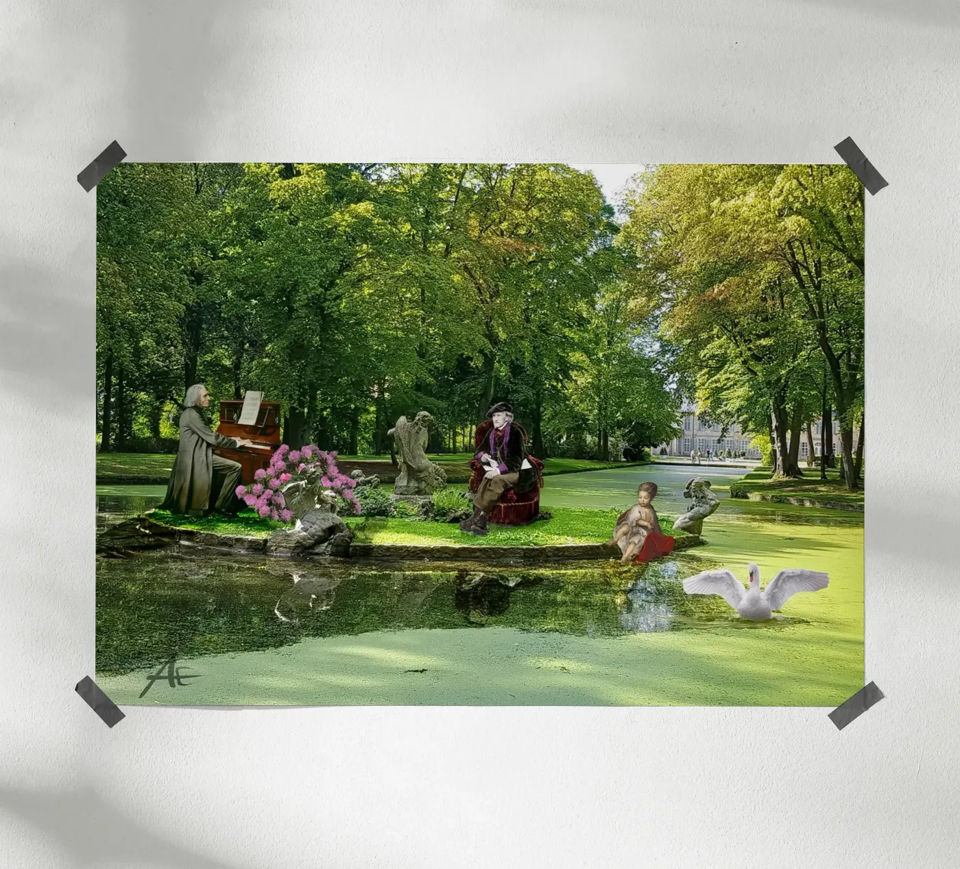 Once upon a time Poster von DigiWorks by Astrid Engelbrecht