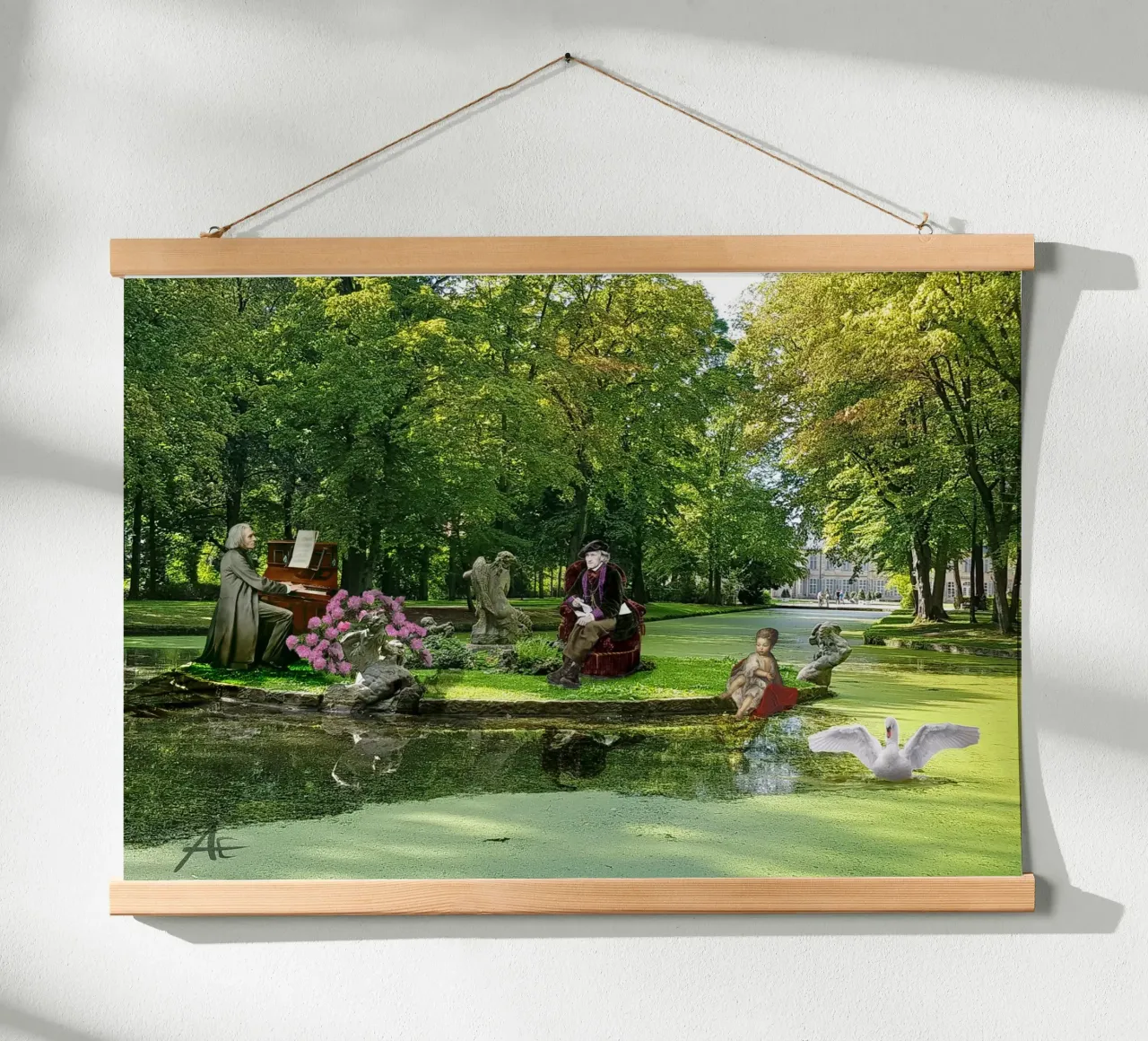 Once upon a time poster da DigiWorks by Astrid Engelbrecht