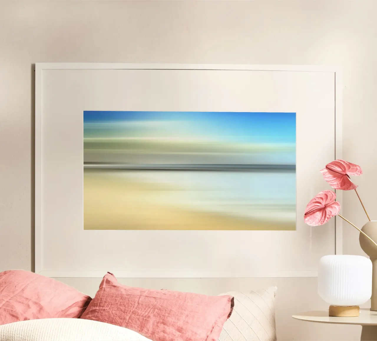 Spiaggia e mare poster da Atteloi