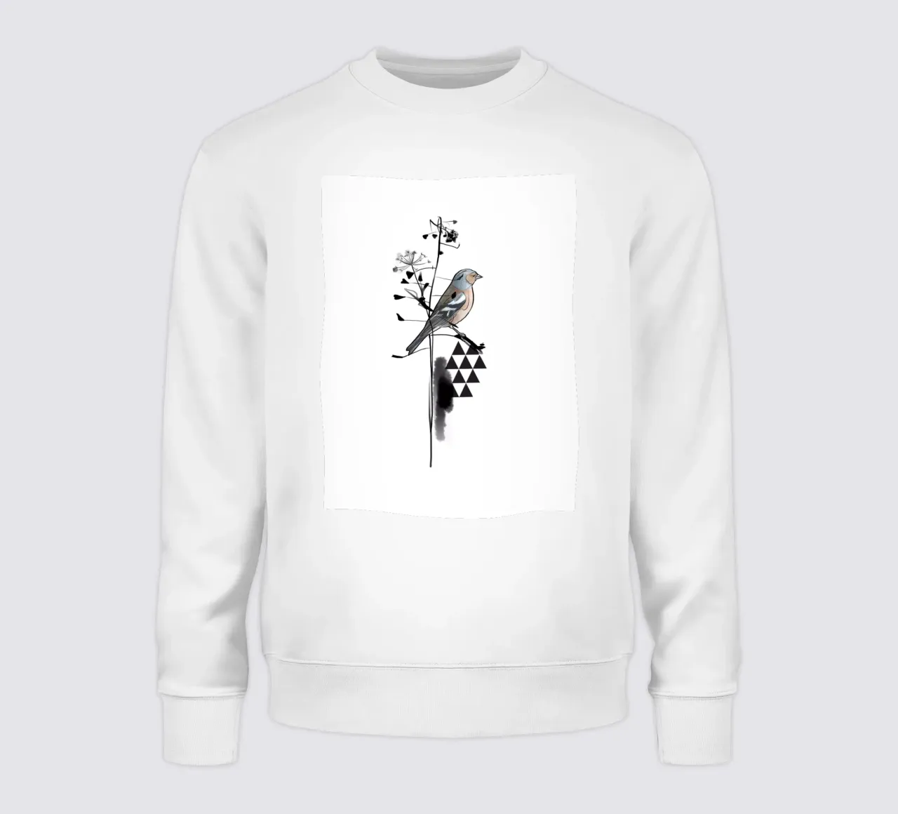 Triangolo e uccello felpa da SaraRosenbaum