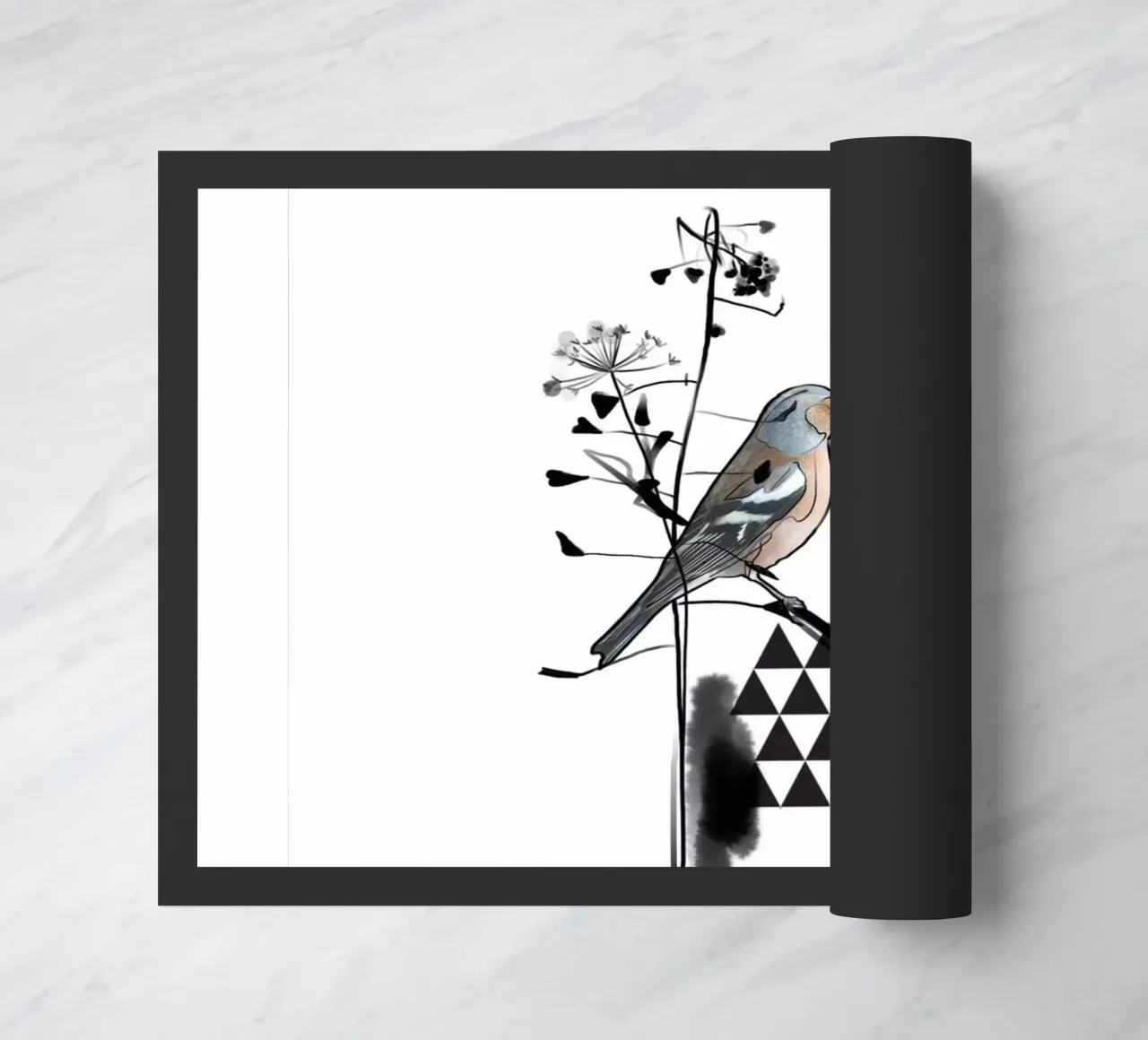 Triangolo e uccello zerbino da SaraRosenbaum