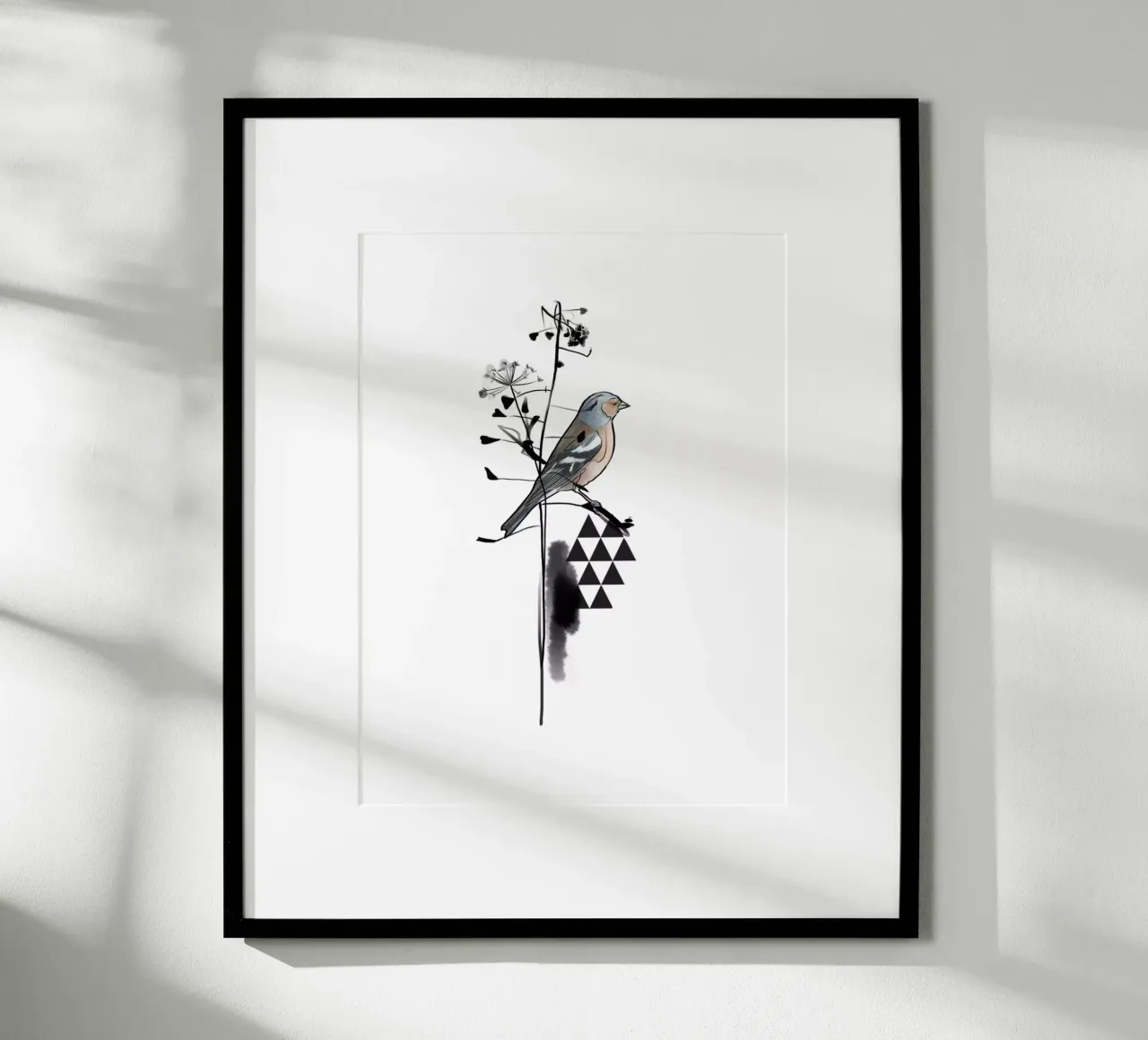 Triangolo e uccello poster da SaraRosenbaum