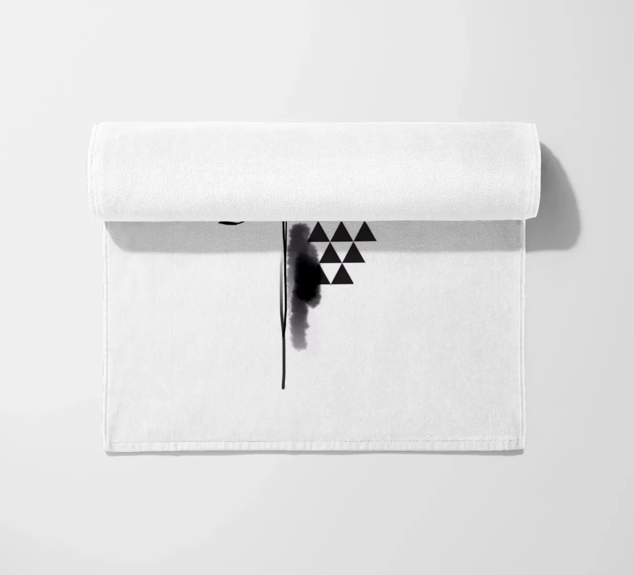 Triangolo e uccello telo mare da SaraRosenbaum