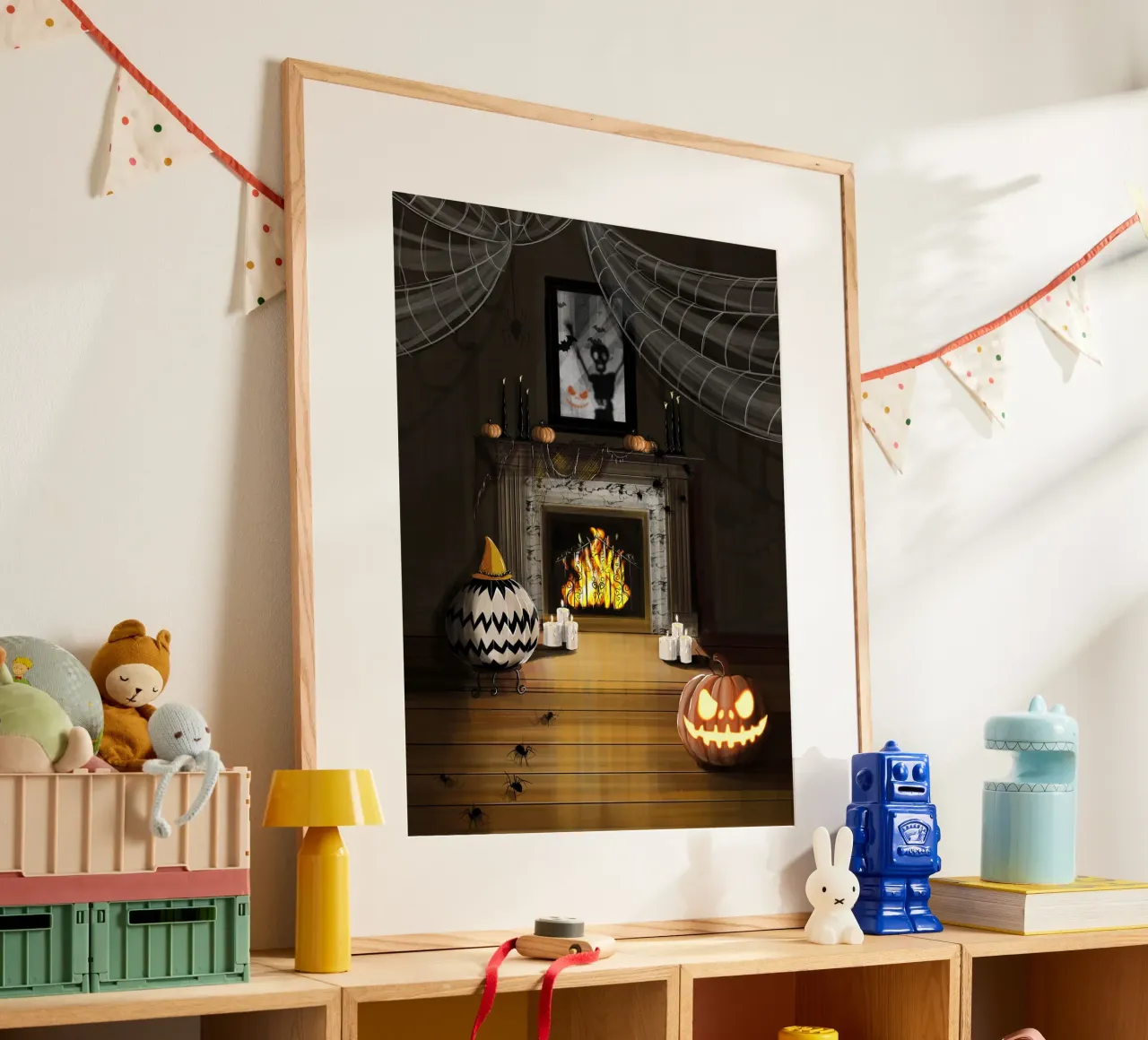 Halloween poster da by elle arts seasons