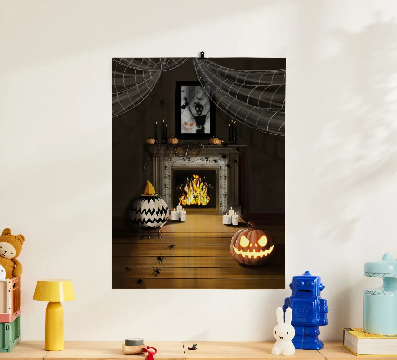 Halloween poster da by elle arts seasons