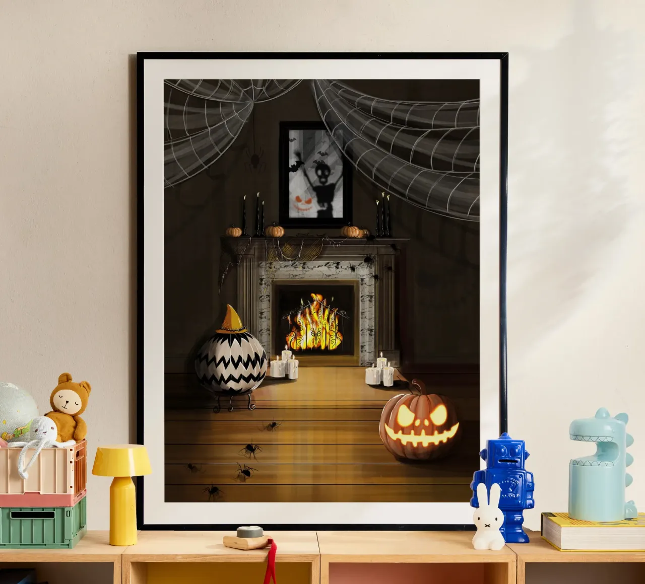 Halloween poster da by elle arts seasons