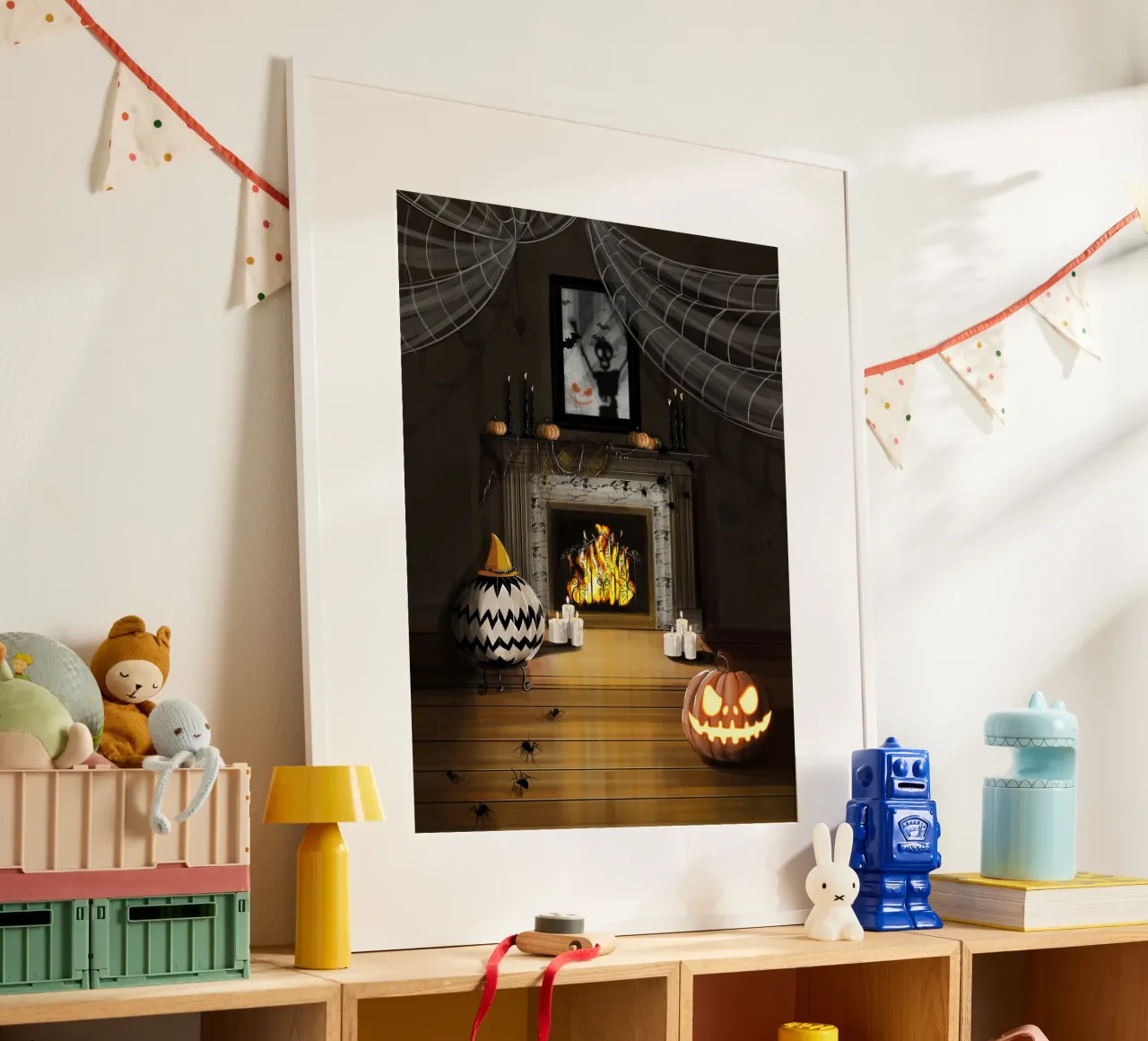 Halloween poster da by elle arts seasons