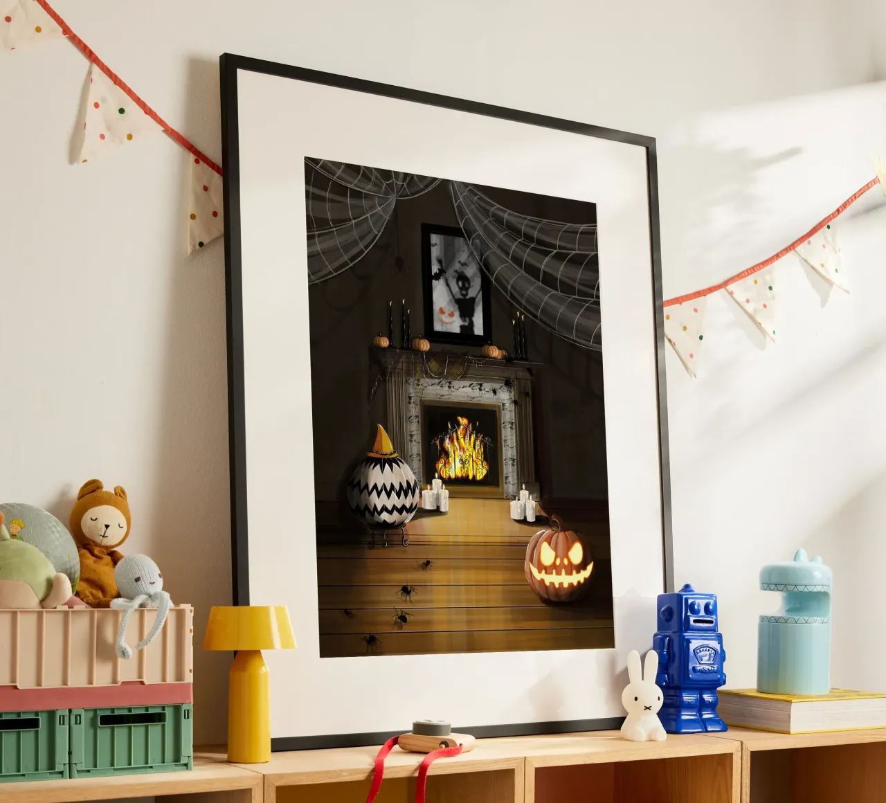 Halloween poster da by elle arts seasons