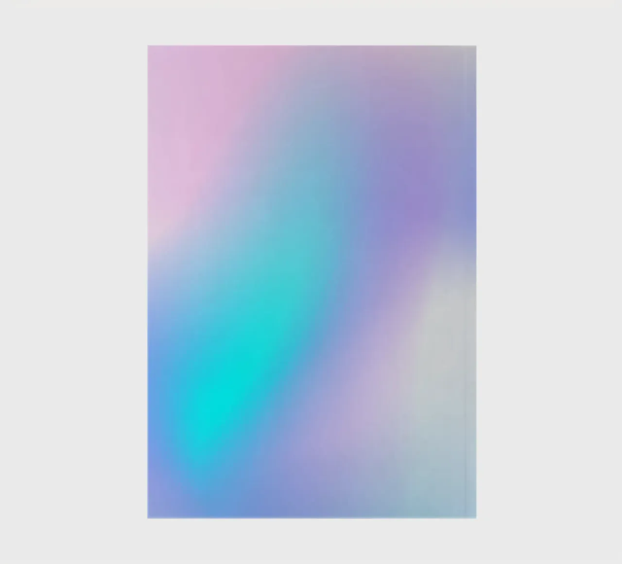 Gradient Wall Art, Aura Print, Spiritual Wall Art notitieboek van Dreamscape