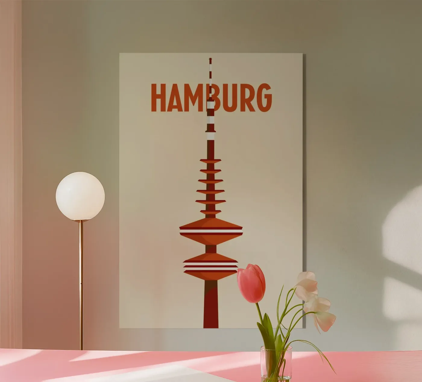 Hamburg acryl van Designliga Products GmbH & Co. KG