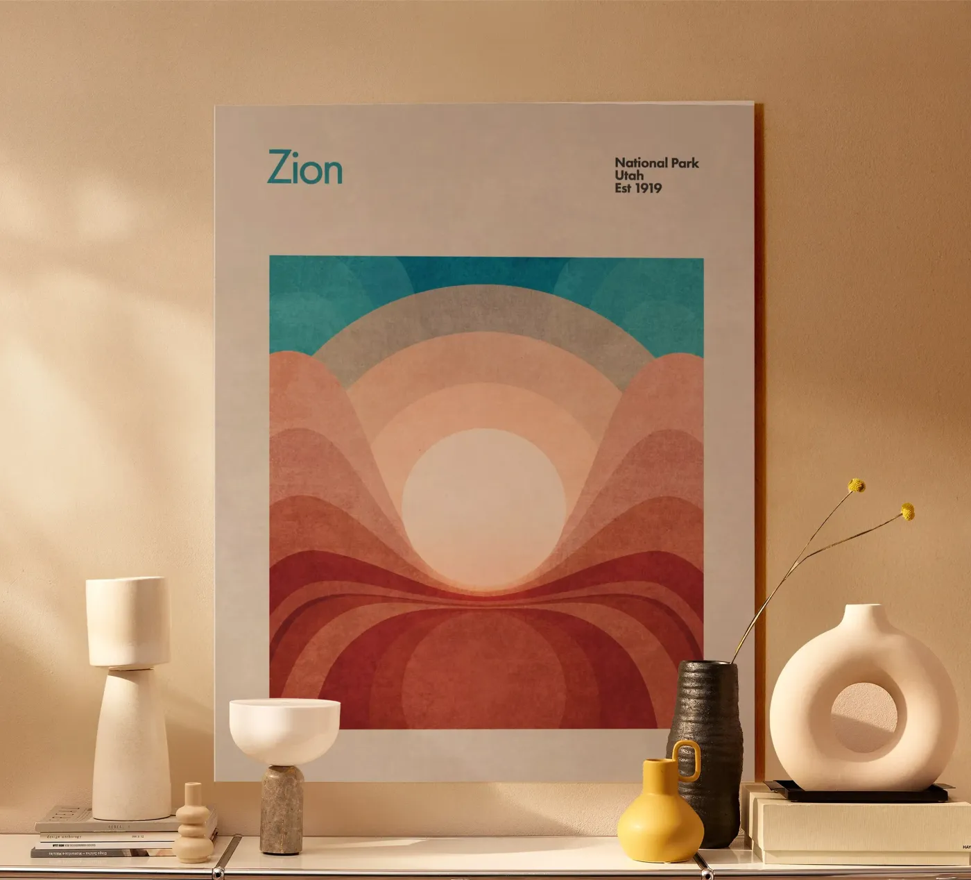 Zion Acryl-Glas von Emel Tunaboylu