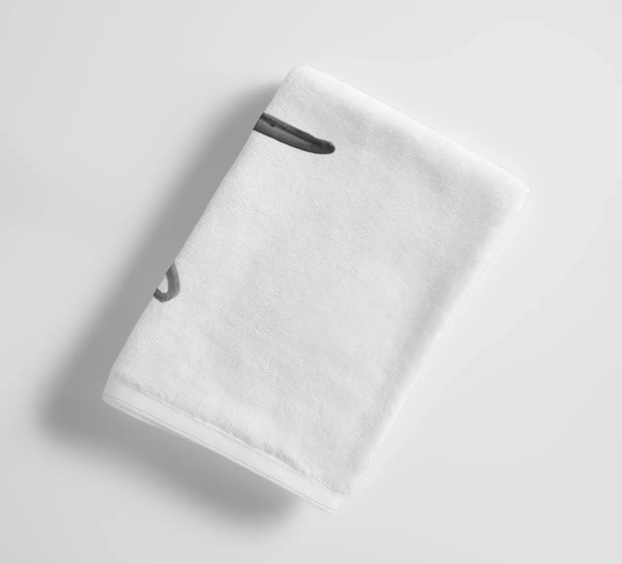 Elegant Typography-Design - Simplicity towel by Whole©