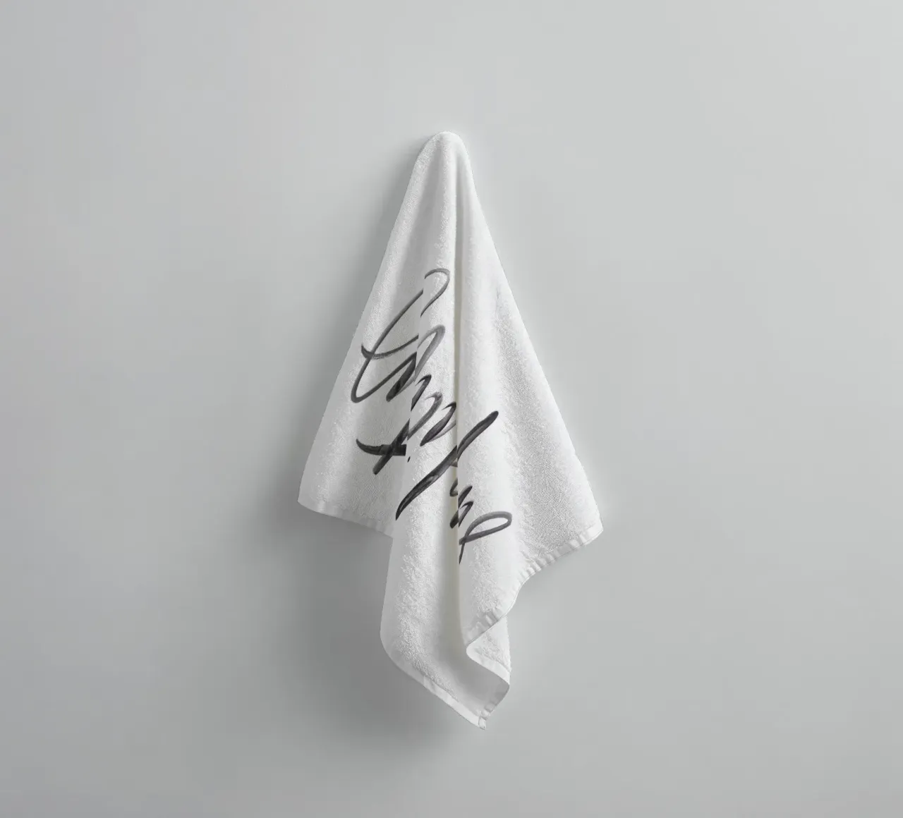 Elegant Typography-Design - Simplicity towel by Whole©
