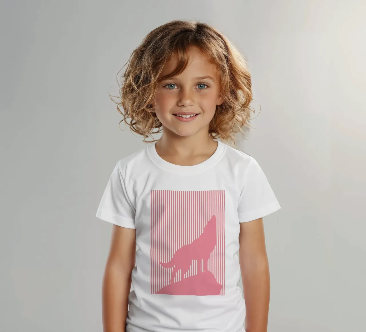 lupo t-shirt bambini da sunflower