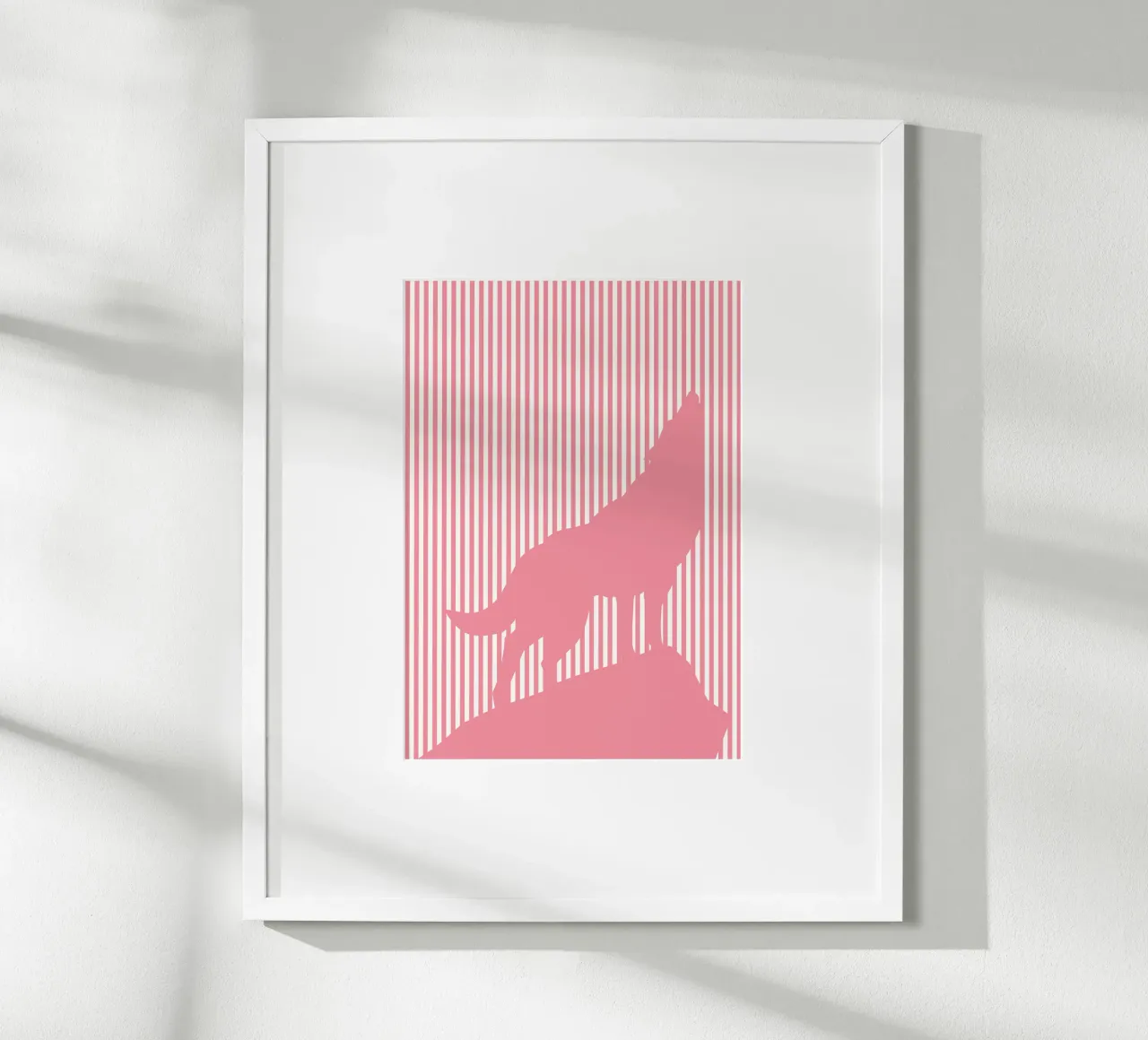 wolf poster van sunflower