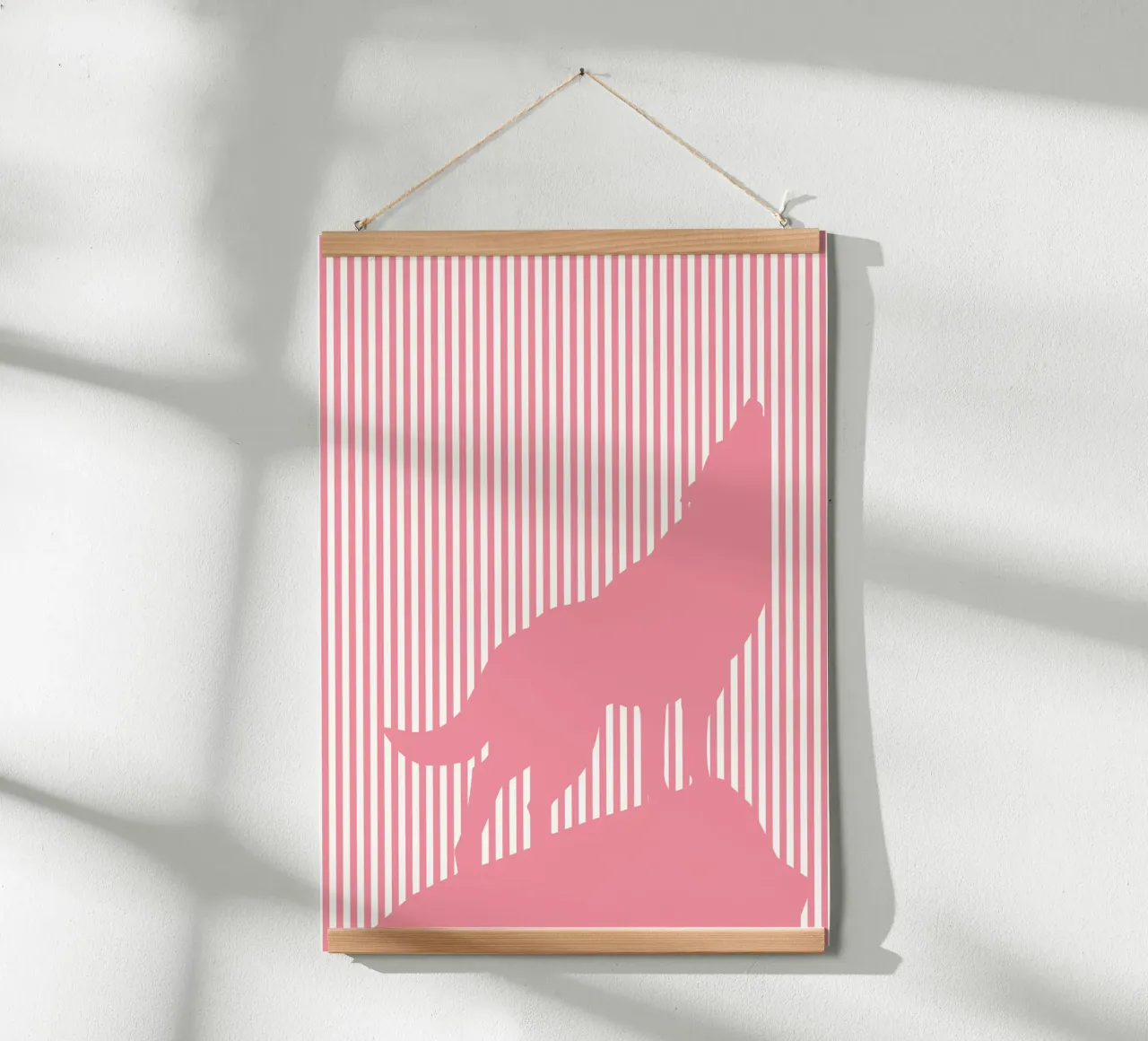 wolf poster van sunflower