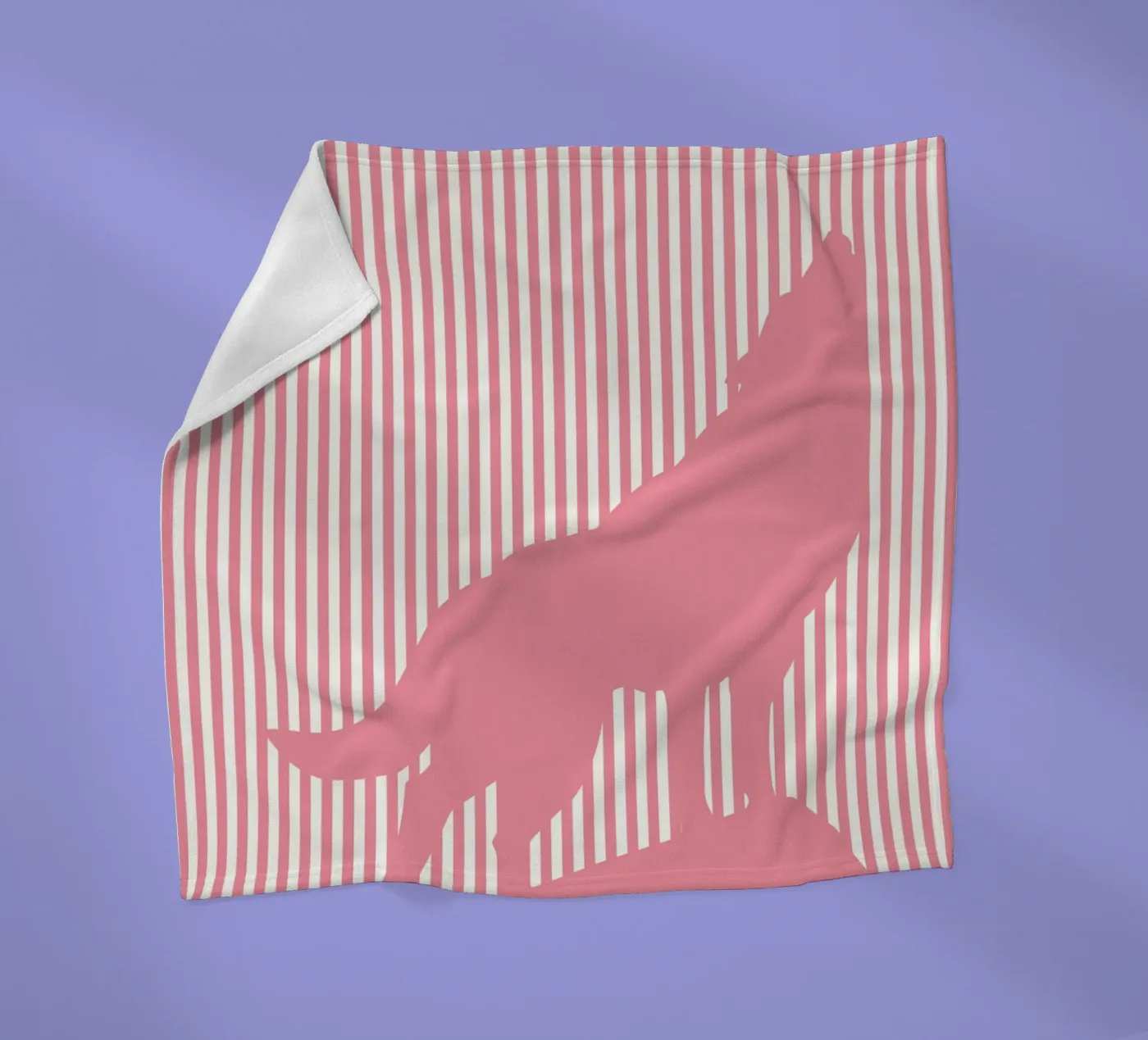 wolf fleecedeken van sunflower