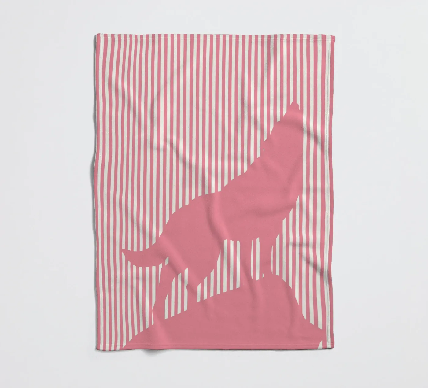 wolf fleecedeken van sunflower