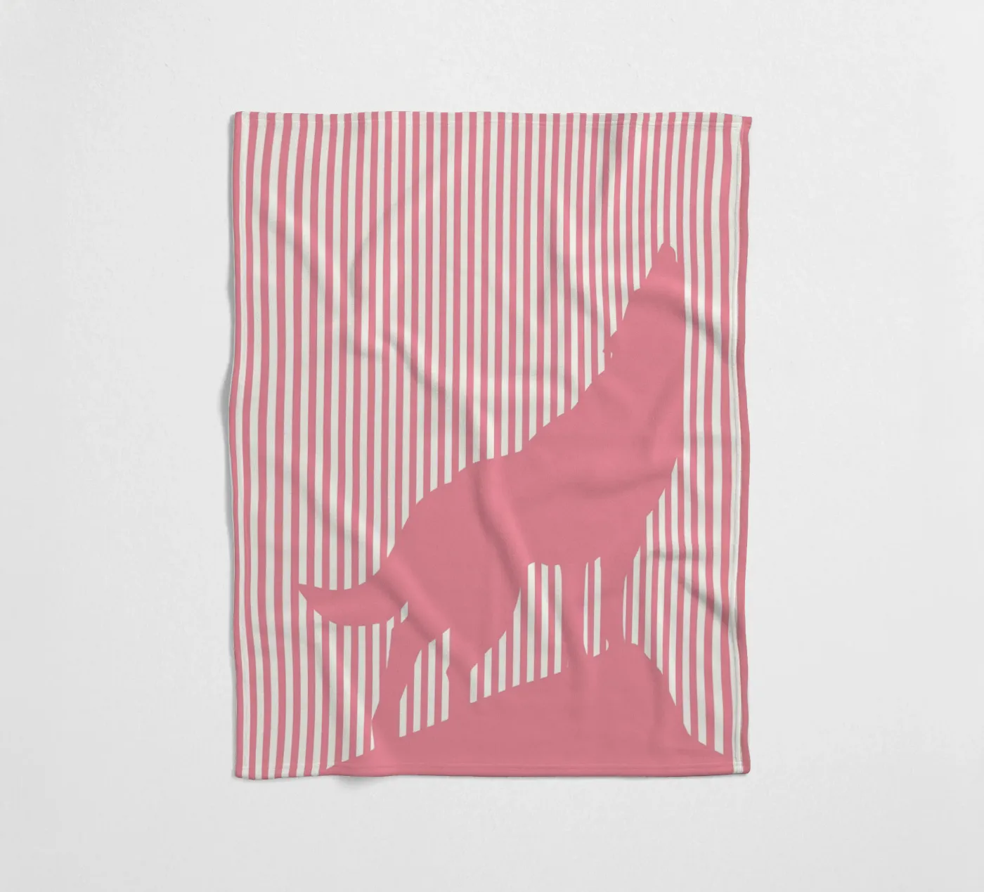 wolf fleecedeken van sunflower