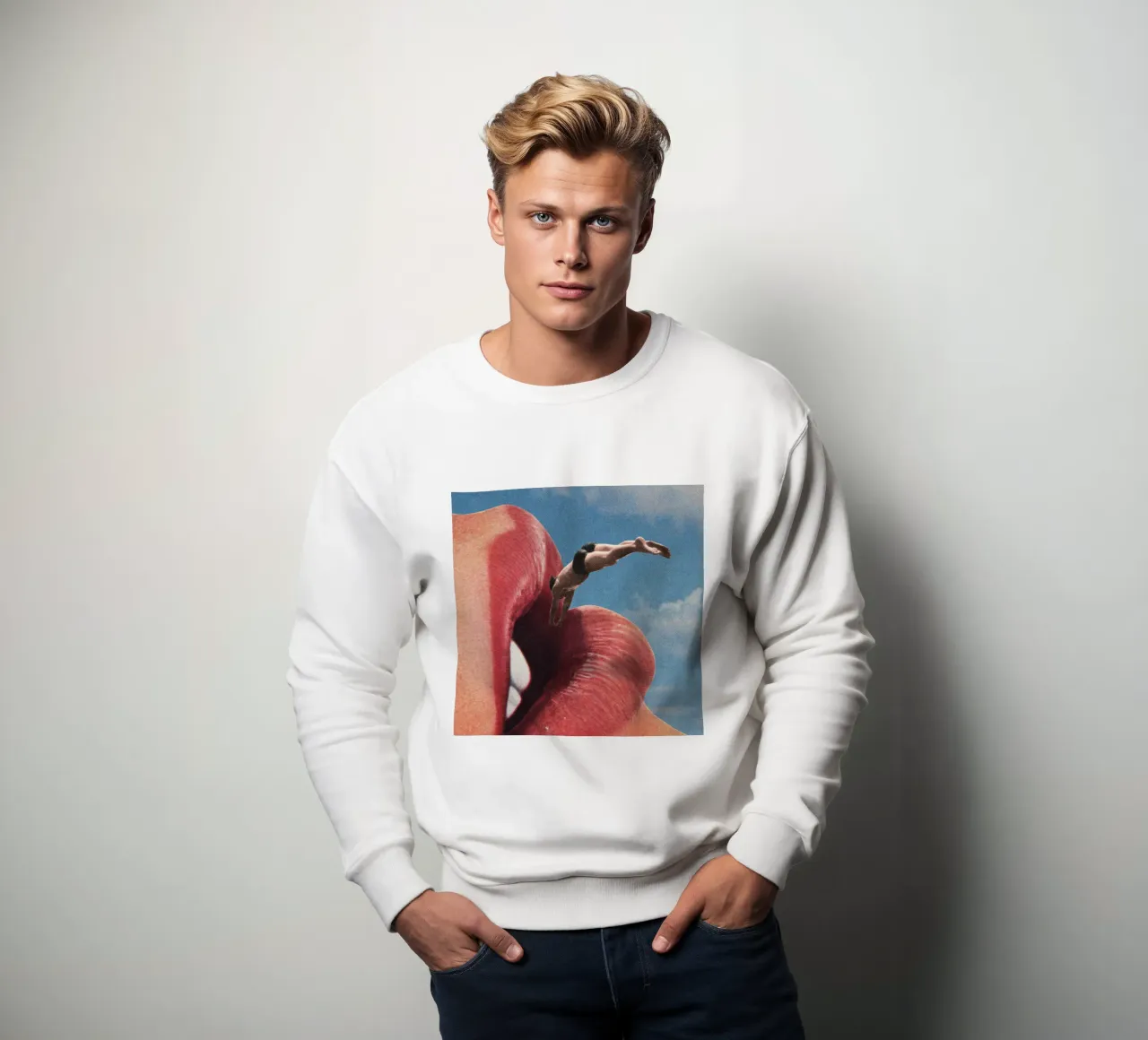 The big jump felpa da Sammy Slabbinck