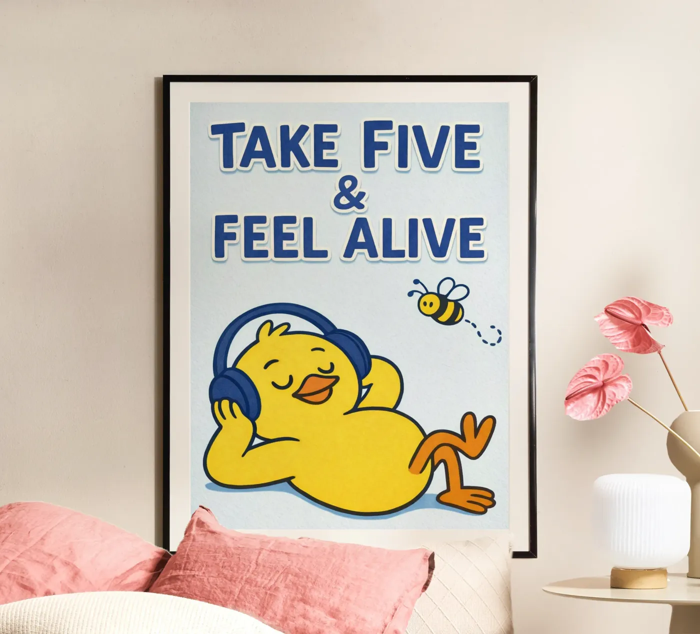 take five poster by sunflower