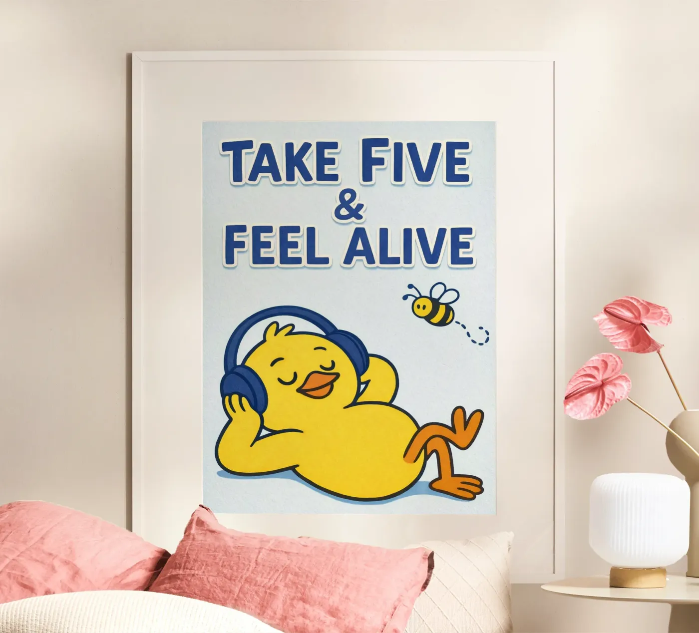 take five poster by sunflower