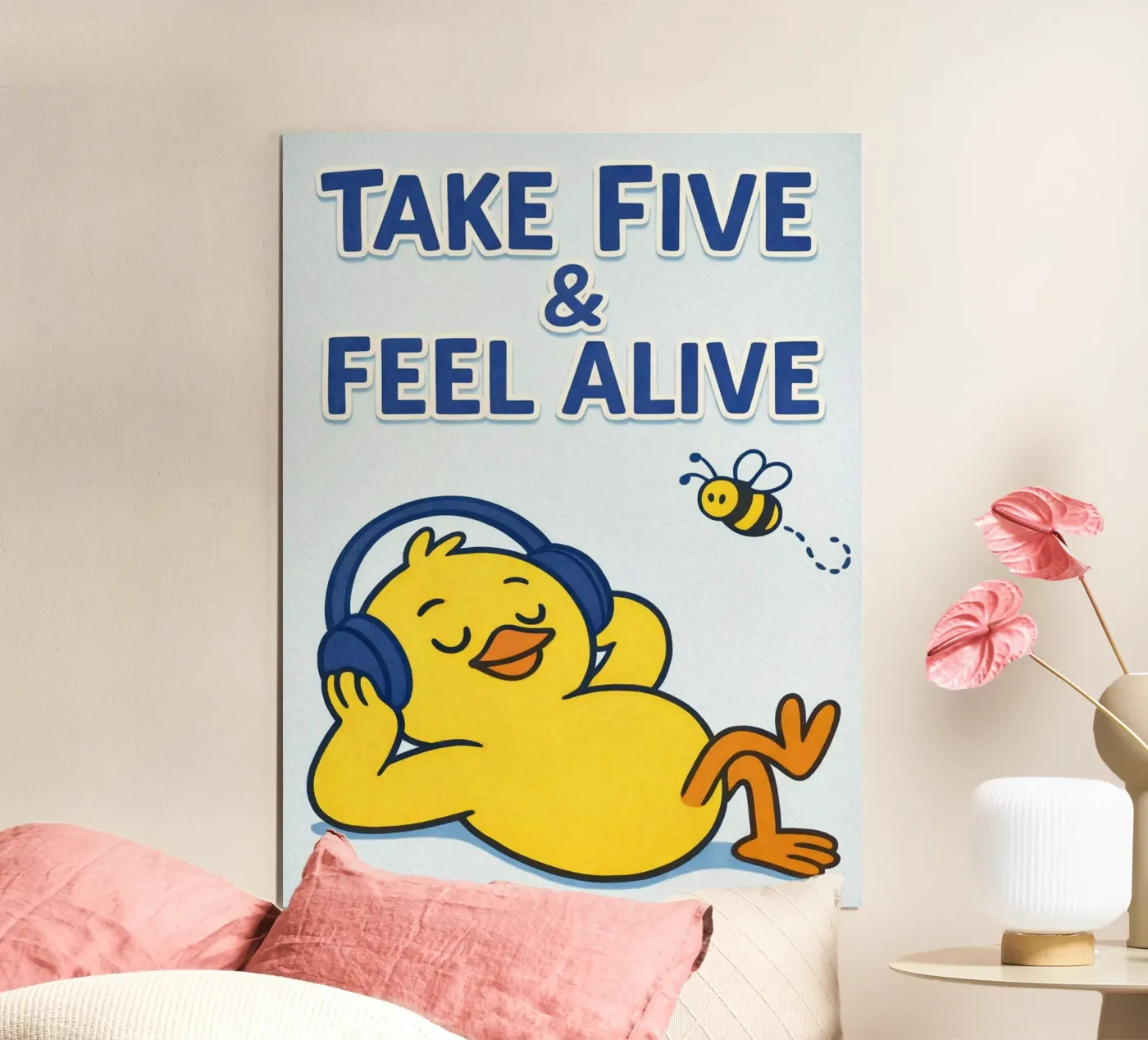 take five poster by sunflower