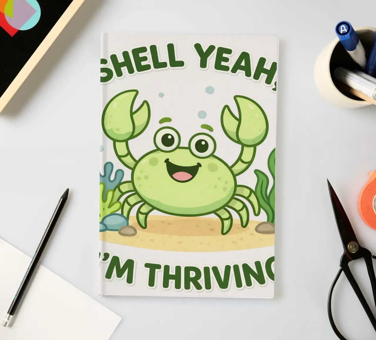 shell yeah notebook by sunflower