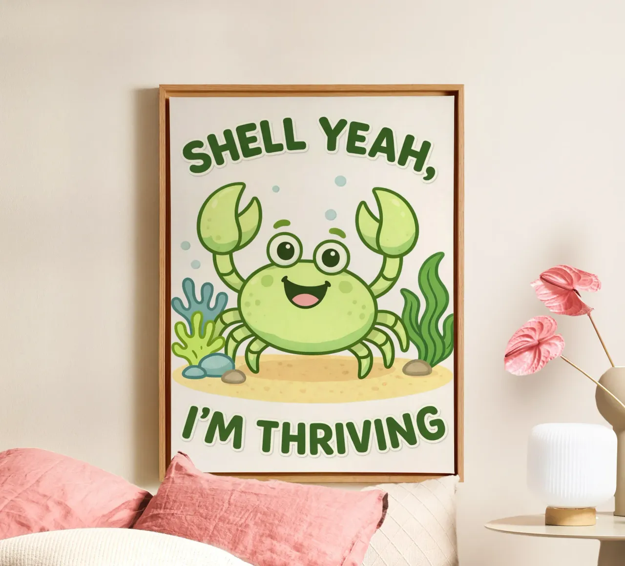shell yeah canvas by sunflower