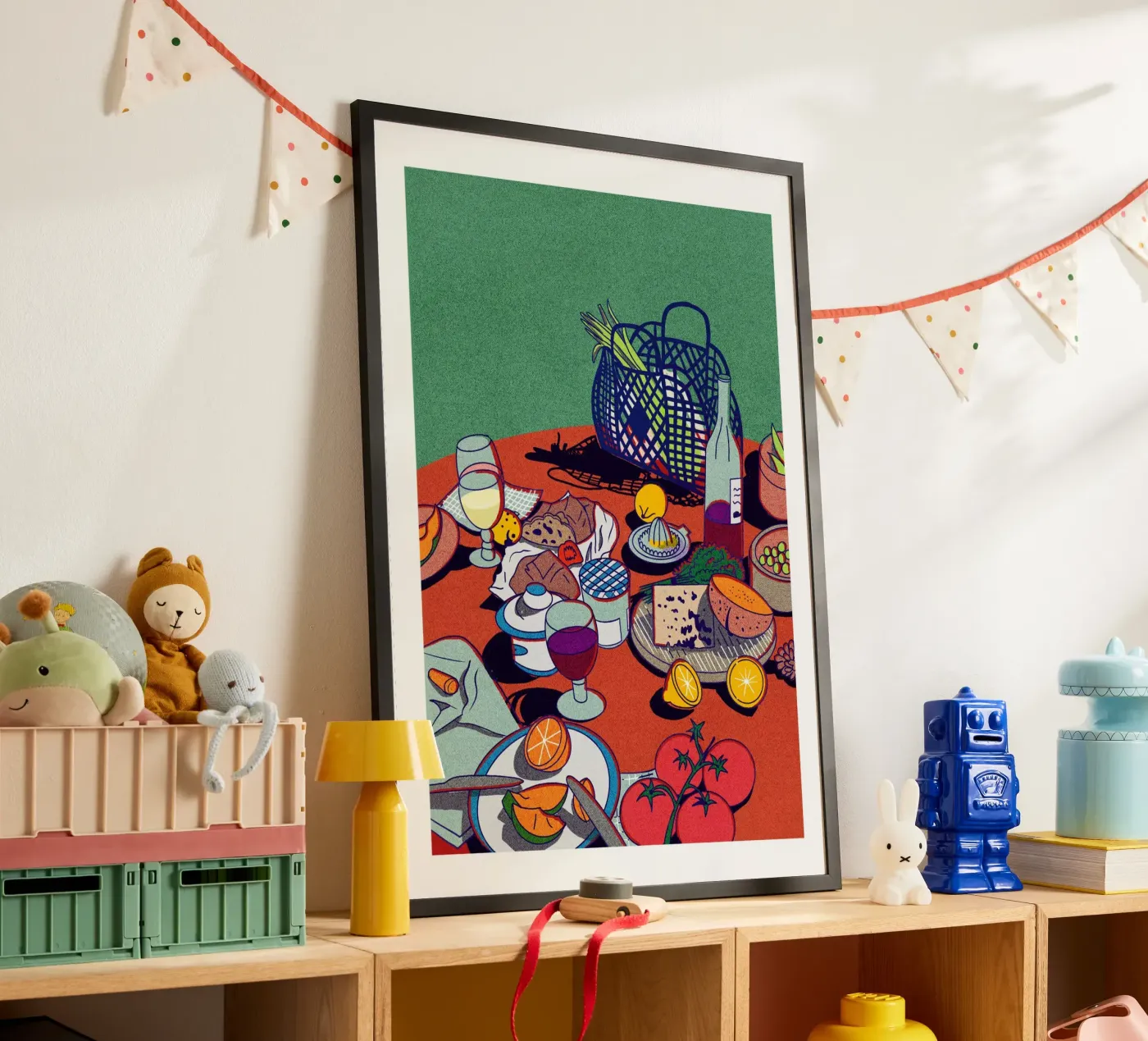 Picknick Poster von Nesill