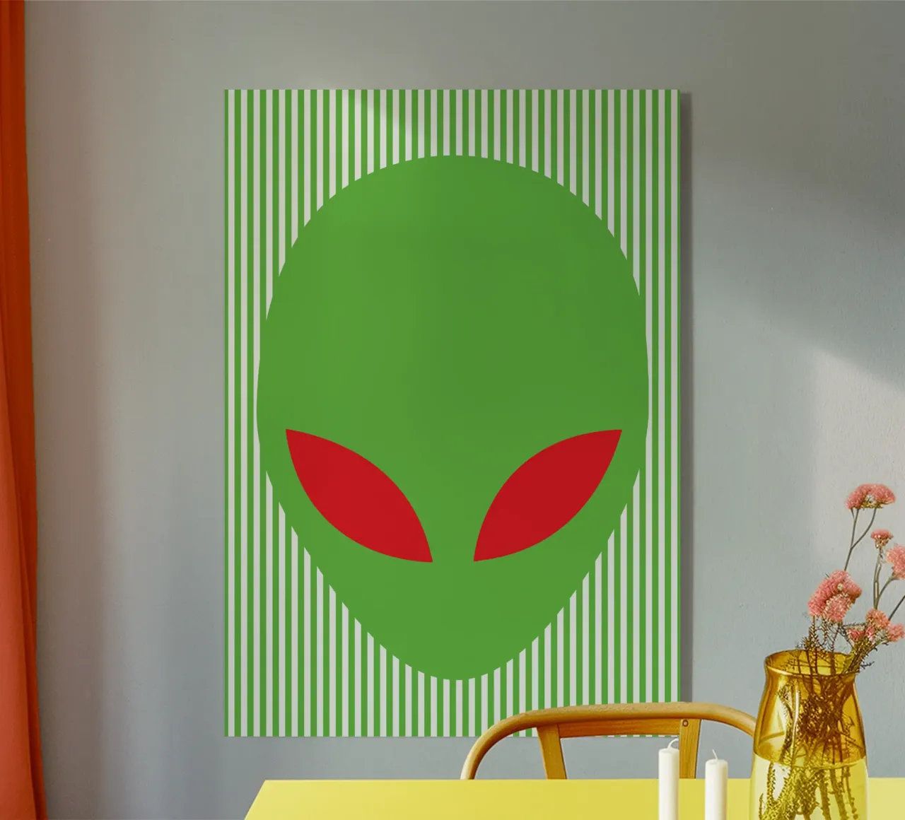 alien face plexiglas de roosses