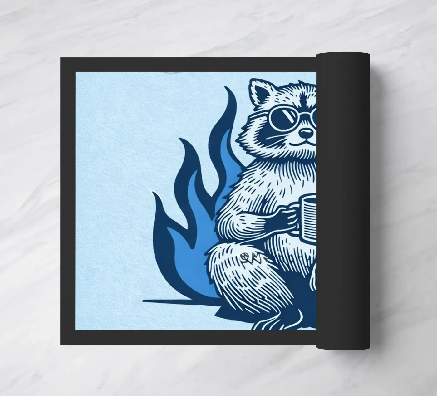 bruciare zerbino da roosses