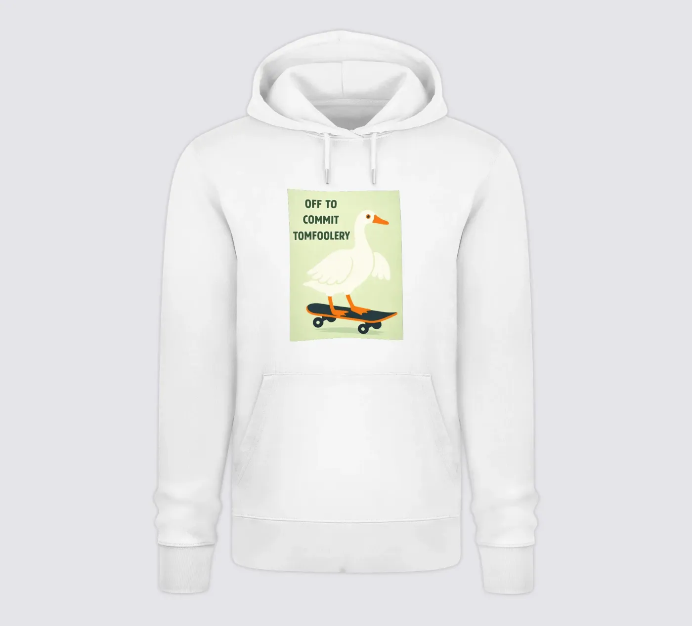 commit tomfoolery duck hoodie by roosses