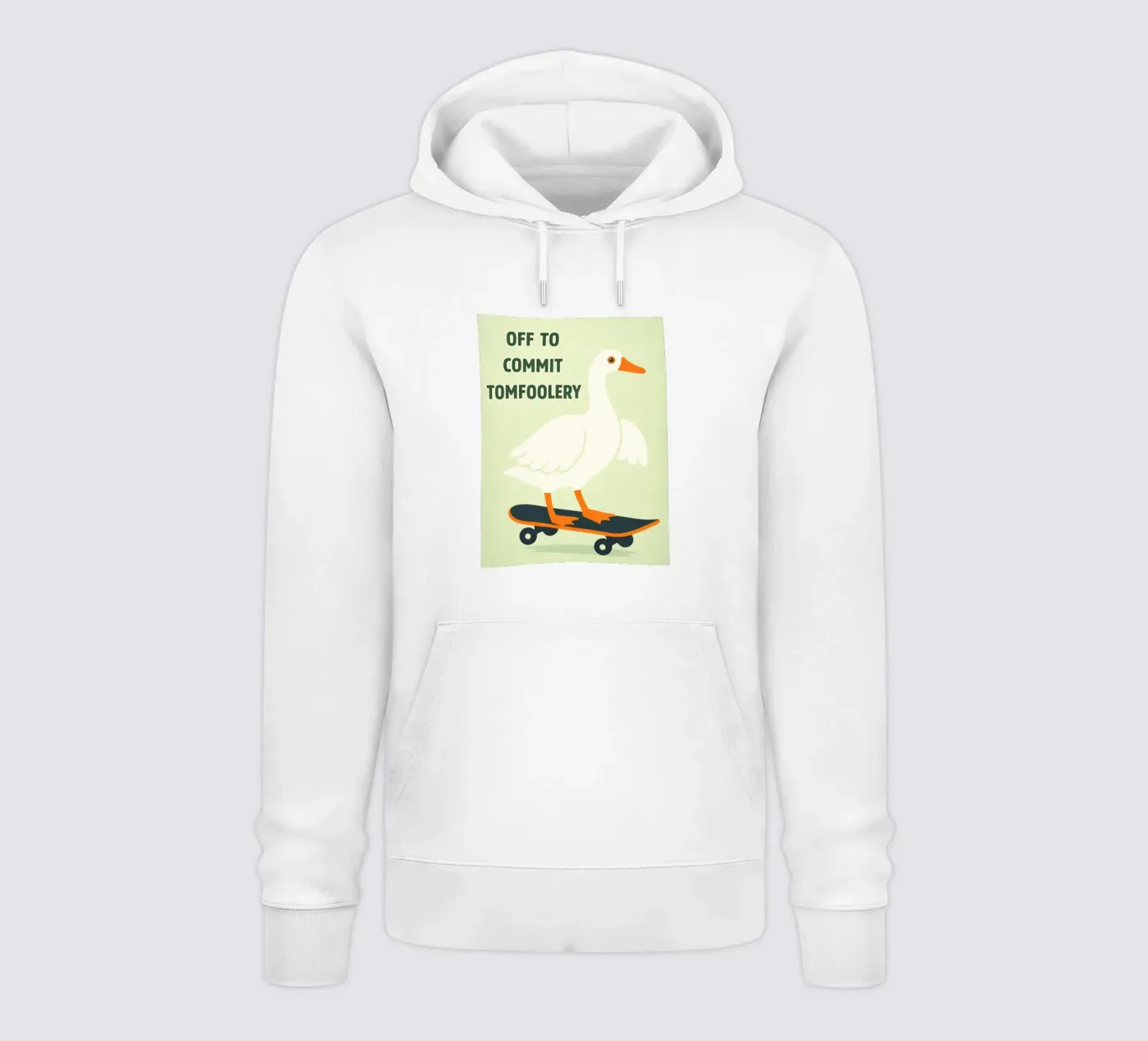 commit tomfoolery duck hoodie van roosses