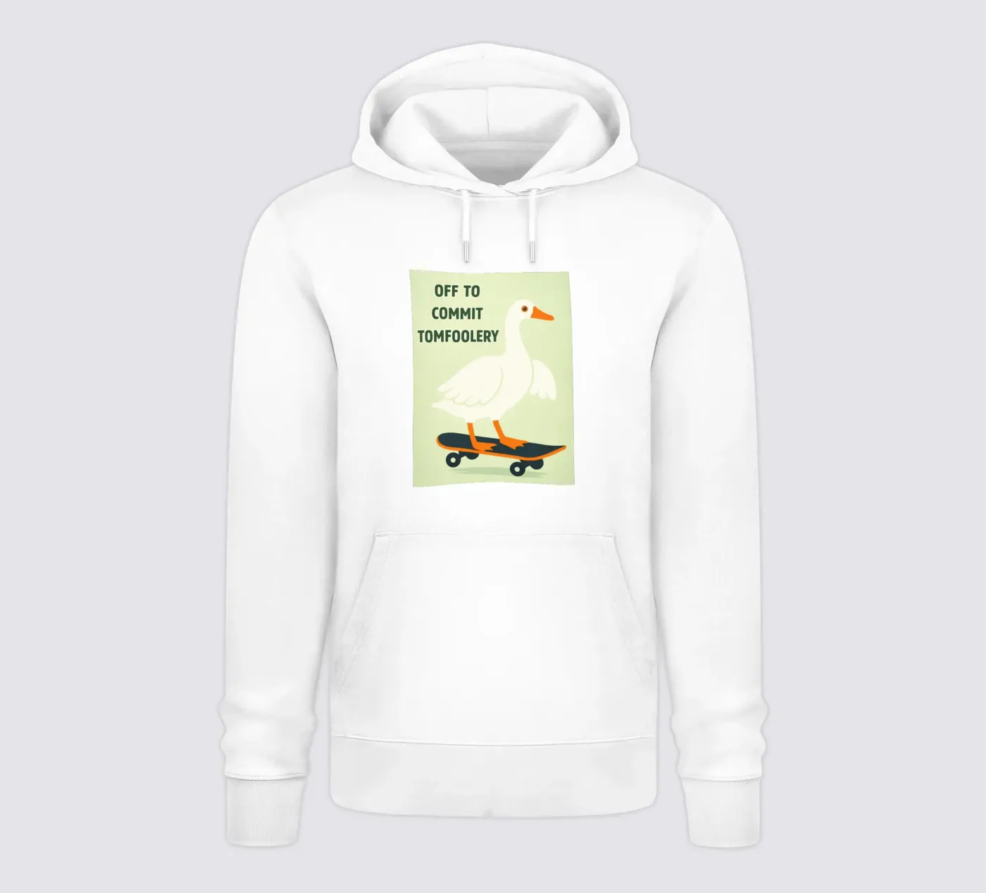 commit tomfoolery duck hoodie by roosses