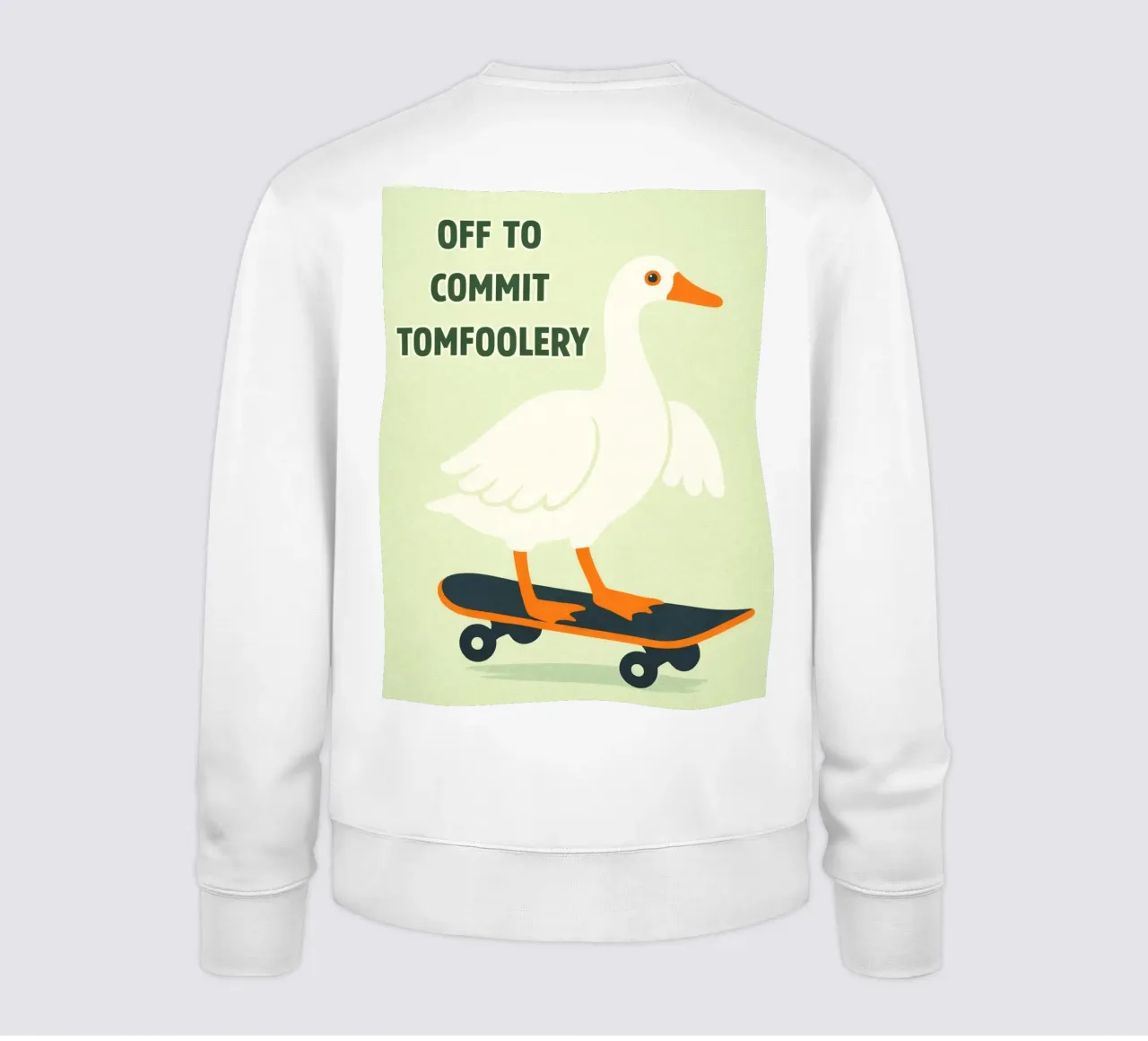 commettere una sciocchezza da parte di un'anatra felpa da roosses