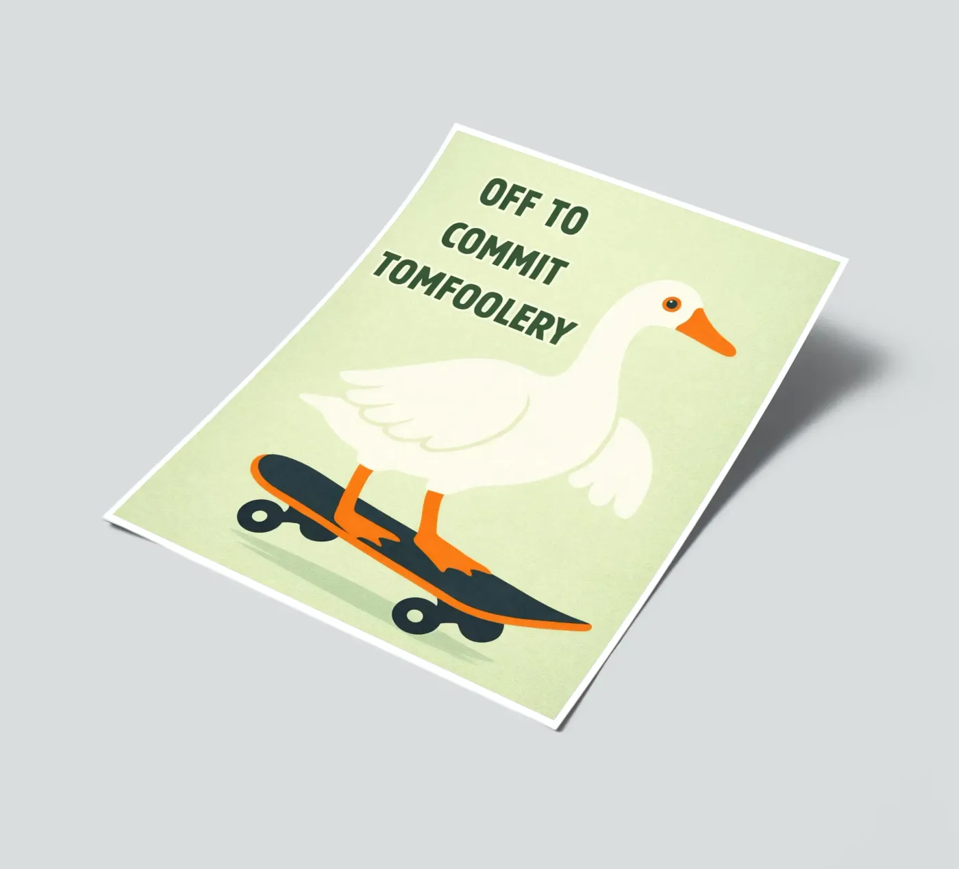commit tomfoolery duck Stickerbogen von roosses