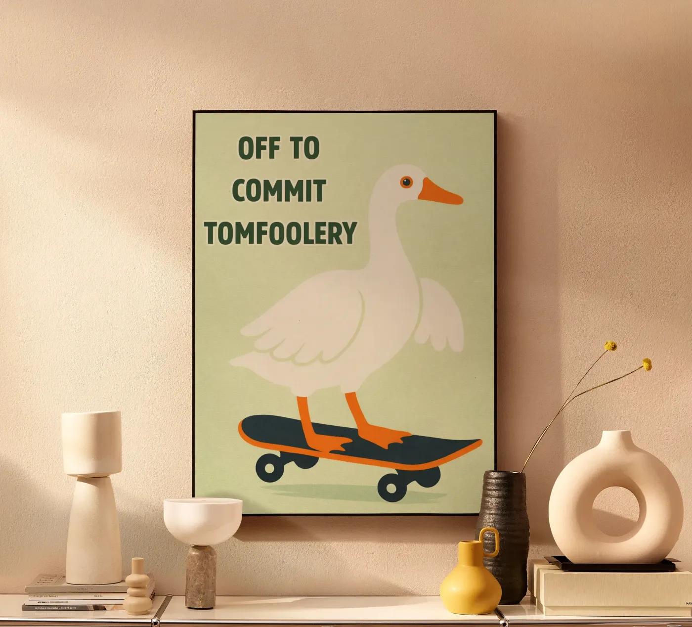 commit tomfoolery duck acryl van roosses