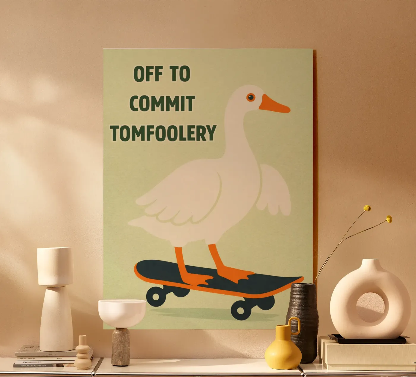 commit tomfoolery duck acryl van roosses