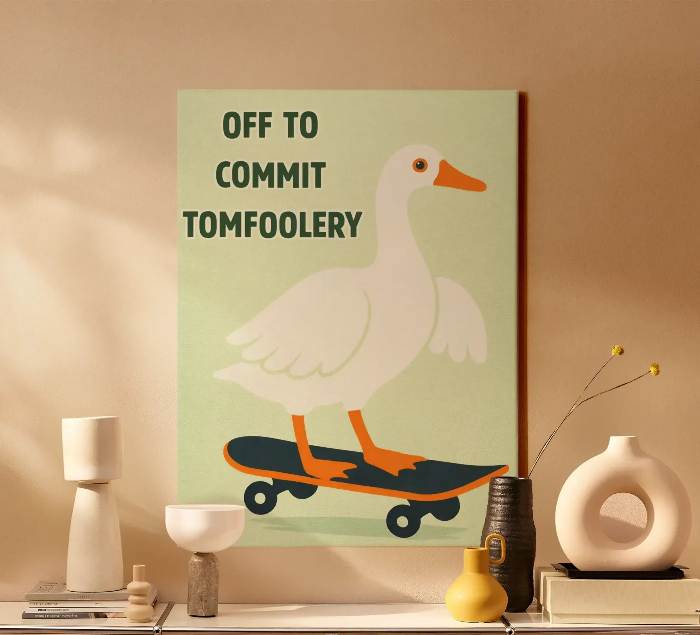 commit tomfoolery duck canvas by roosses