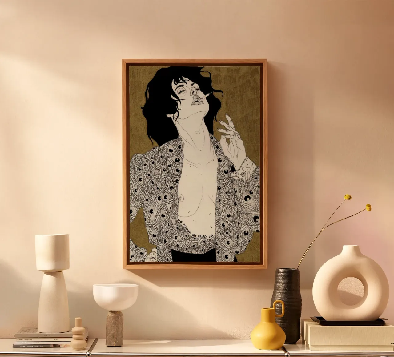C'mon (She makes me kill myself) tela da Kaethe Butcher