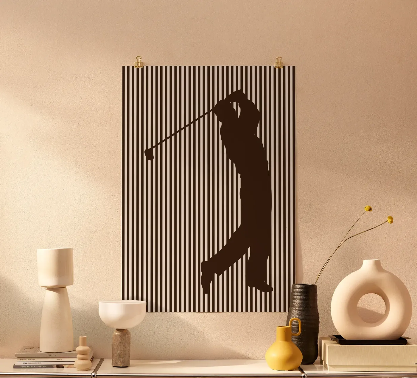 golf Poster von roosses