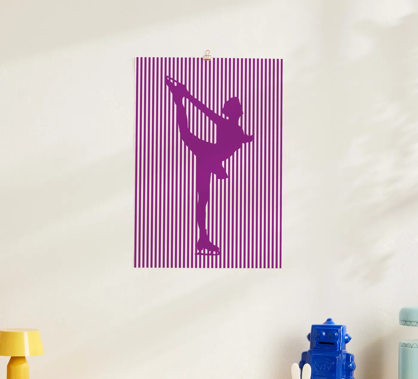 ice skating poster by roosses