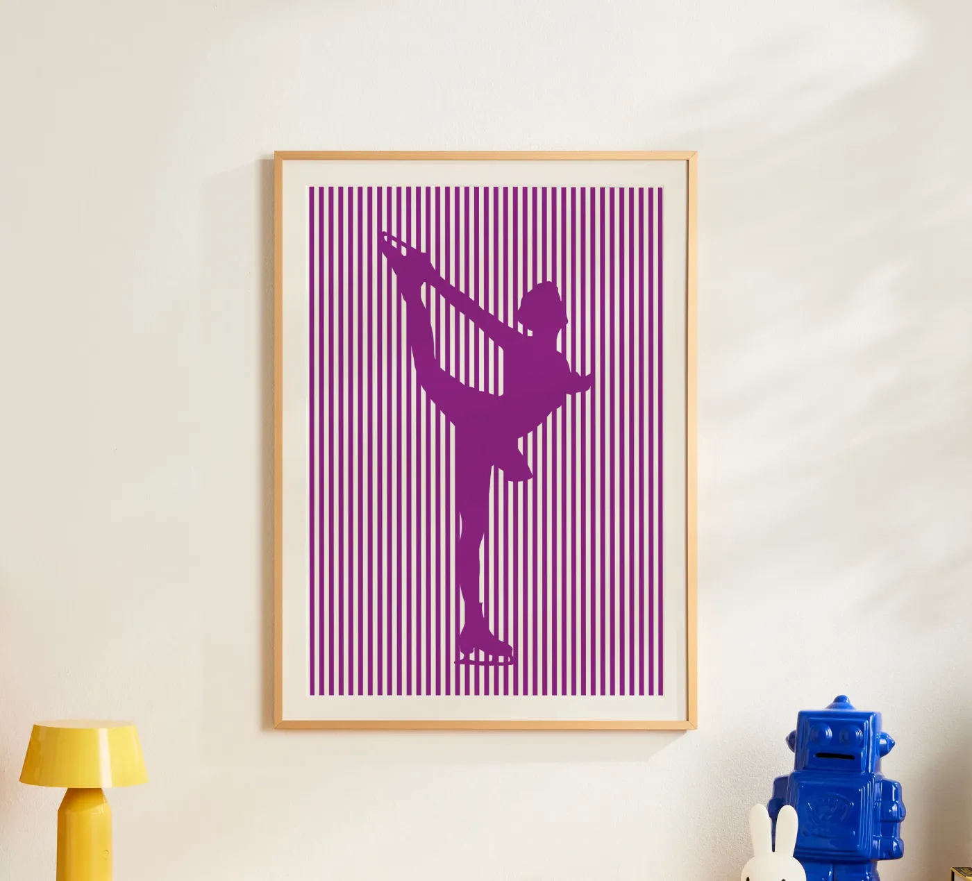 ice skating poster by roosses