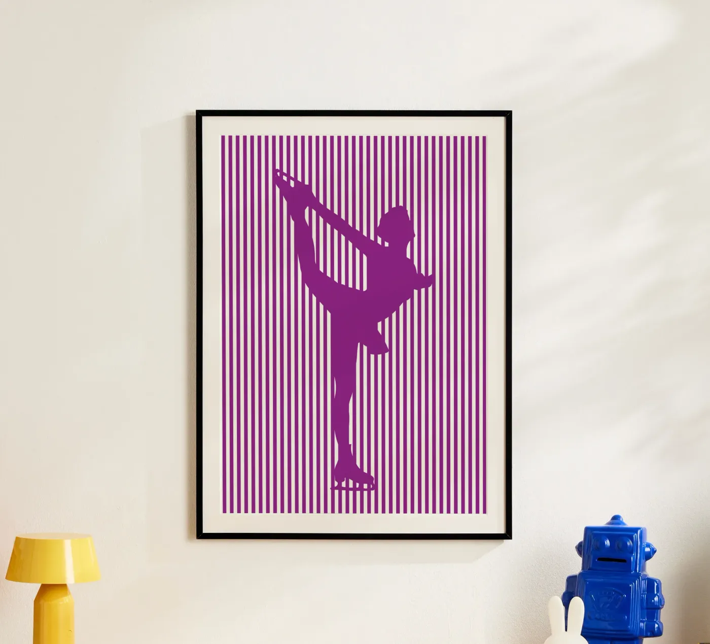 ice skating poster by roosses