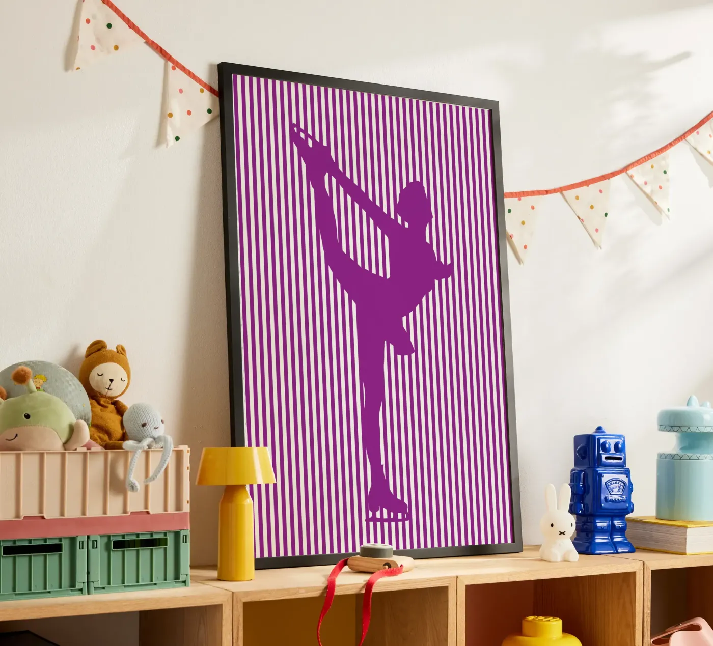 ice skating poster by roosses