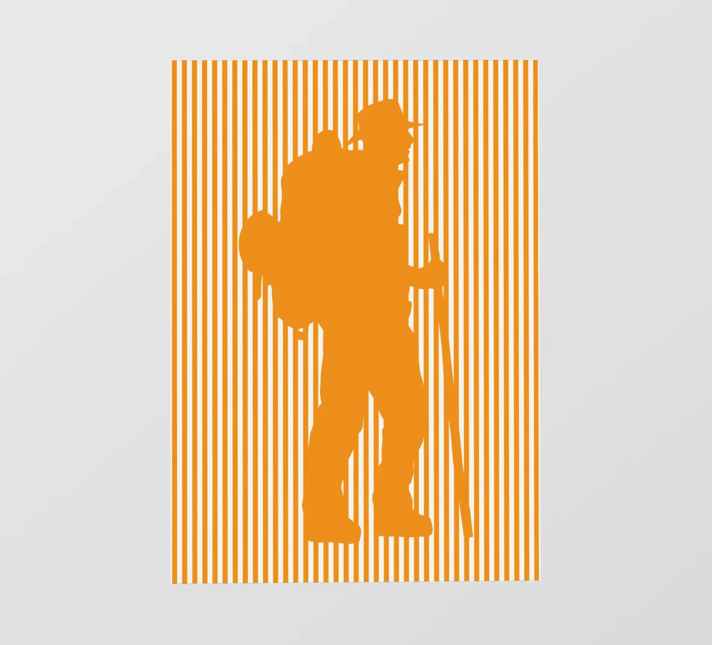 wandelen backlit folie van roosses