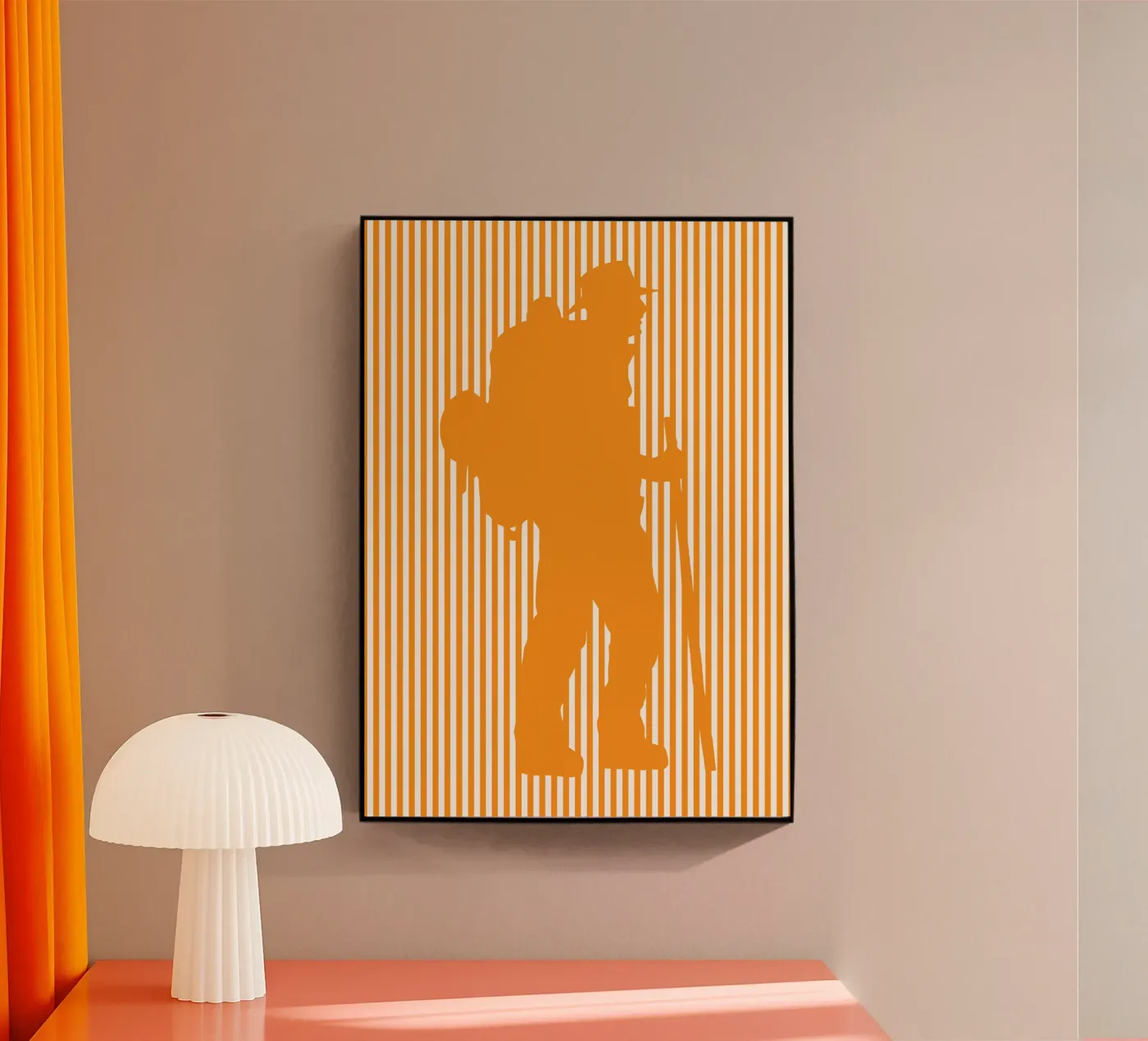 hiking acrylic glass by roosses