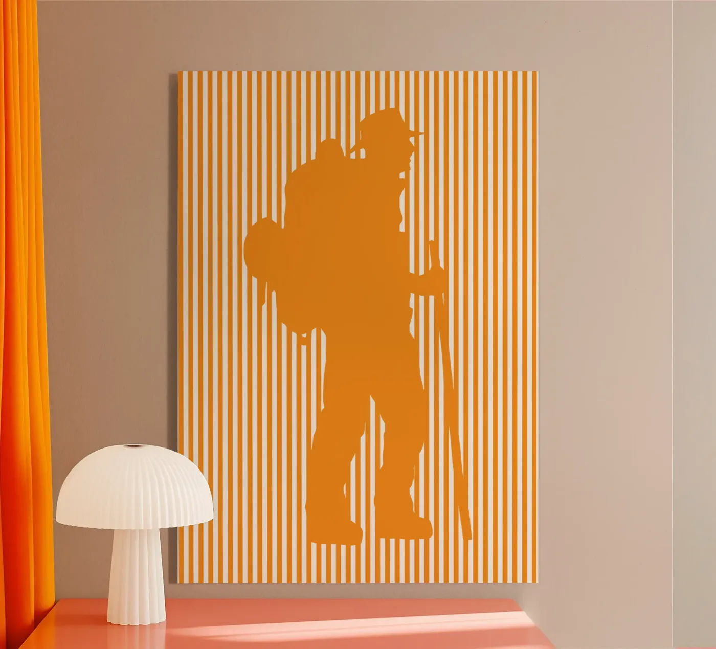 hiking acrylic glass by roosses