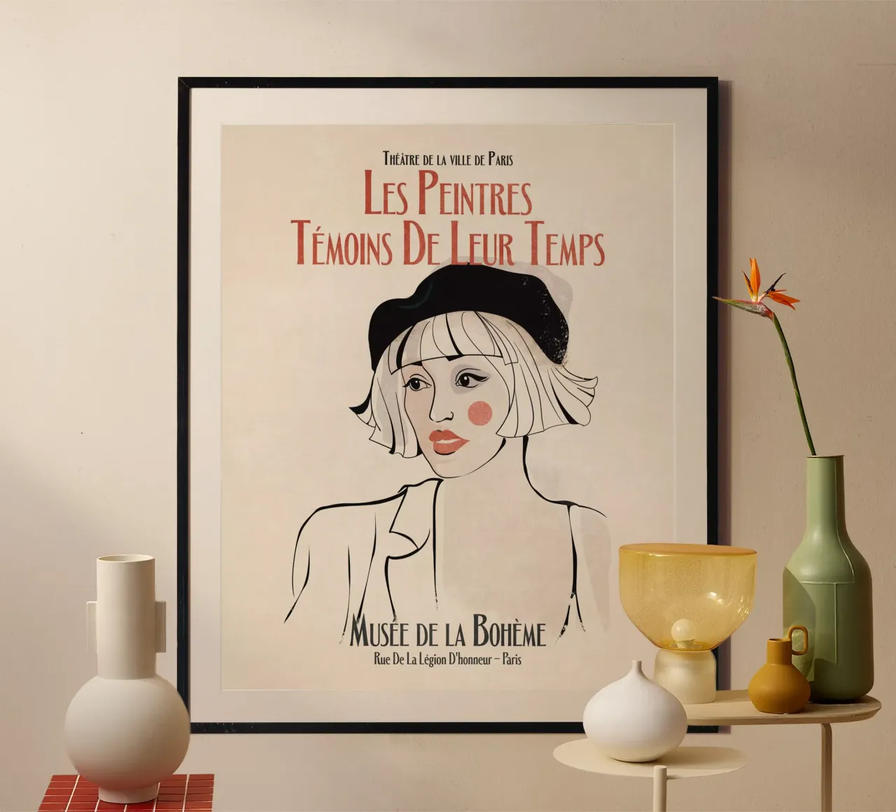 Les Peintres Témoins de Leur Temps poster de Emel Tunaboylu